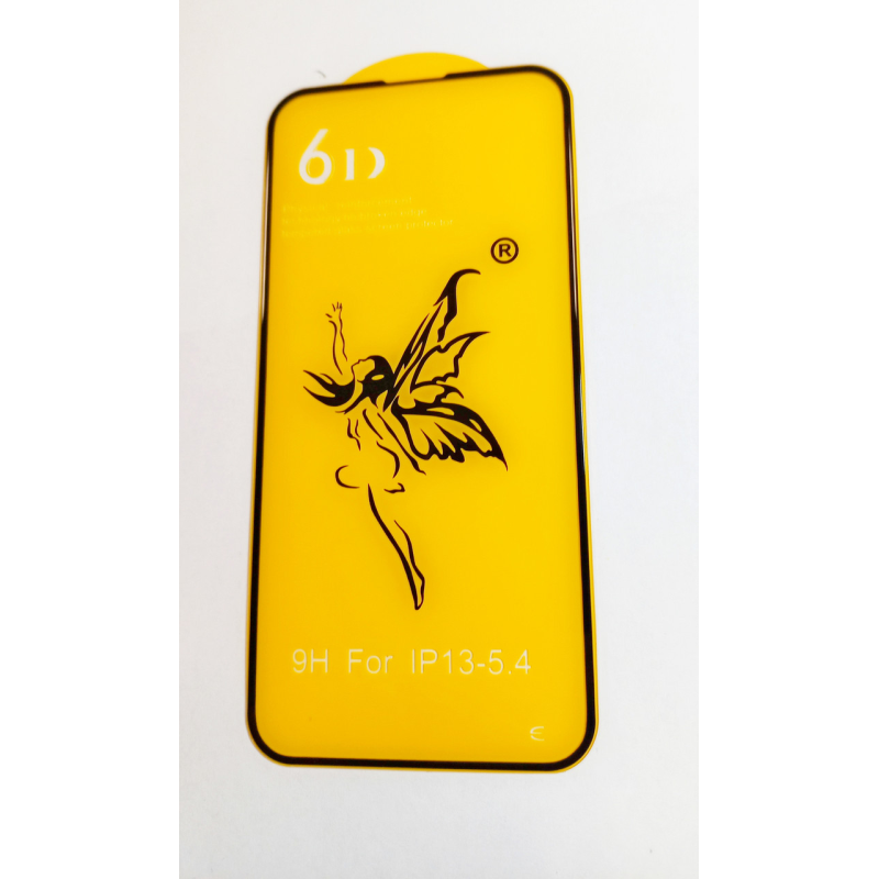Захисне скло 6D PREMIUM для IPhone 13 6.1“  black  чорний
