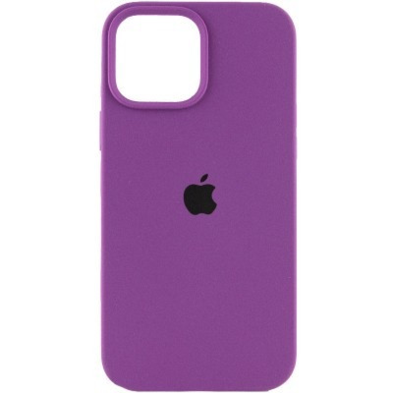 Silicone Case Full for iPhone 15 (45) purple	Фіолетовий