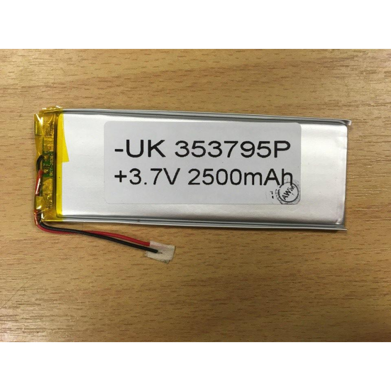 Внутрішній Акумулятор 3,5*34*94 (2500 mAh 3,7 V) 353795P AAA клас в Запоріжжі