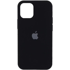 Silicone Case Full для iPhone 15 Pro Max /15 про макс закритий низ (15) pebble Темно-сірий