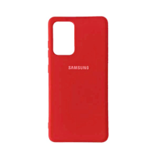 Silicone Case Full для Samsung A53 5G (A536) Red червоний закритий низ
