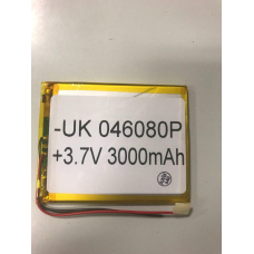 Внутрішній Акумулятор 3.2*62*77 (3000 mAh 3,7 V) 406080 AAA клас в Запоріжжі