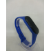 Ремінець силіконовий браслет Mi Band 3/4 MiBand 3/4 мі бенд 3/4 синій