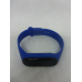 Ремінець силіконовий браслет Mi Band 3/4 MiBand 3/4 мі бенд 3/4 синій
