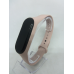 Ремінець силіконовий браслет Mi Band 3/4 MiBand 3/4 мі бенд 3/4 колір бежевий