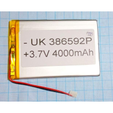 Внутрішній Акумулятор 3,7*64*99 (4000 mAh 3,7 V) 386592 AAA клас в Запоріжжі