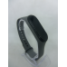 Ремінець силіконовий браслет Mi Band 3/4 MiBand 3/4 мі бенд 3/4 темно-сірий