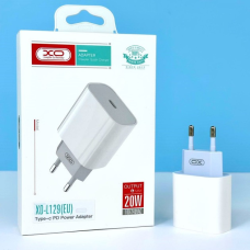 Зарядний пристрій XO L129 PD20W Type-C Білий XO L129 PD20W