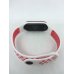 Ремінець перфорований Sport браслет Mi Band 3/4 MiBand 3/4 мі бенд 3/4 біло-червоний