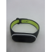 Ремінець перфорований Sport браслет Mi Band 3/4 MiBand 3/4 мі бенд 3/4 чорно-зелений