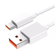 Кабель швидкого заряджання Xiaomi 67W Mi Turbo Charge USB Type-C 6A білий
