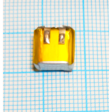 Акумулятор для Bluetooth навушників і гарнітур10*10*4,2 (80 mAh 3,7V) 041010 AAA клас