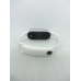 Ремінець силіконовий браслет Mi Band 5 мі бенд 5 білий