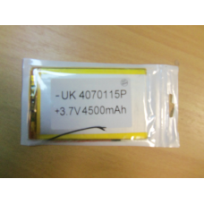 Внутрішній Акумулятор для планшета 2,9*72*115 (4500 mAh 3,7 V) 4070115 AAA клас в Запоріжжі