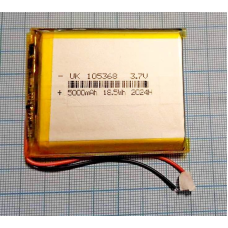 Акумулятор 105368 для power bank, із захистом PCM, (Li-Pol 3.7В 5000 мА-год