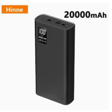 Повербанк Hinne 20000 mAh з LED-дисплеєм і швидким заряджанням 22.5W