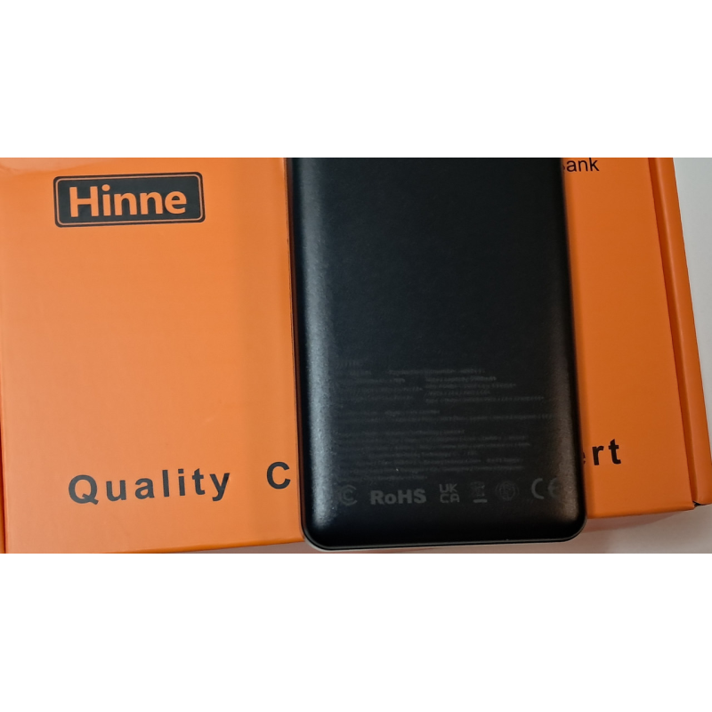 Повербанк Hinne 10000 mAh з LED-дисплеєм і швидким заряджанням 22.5W