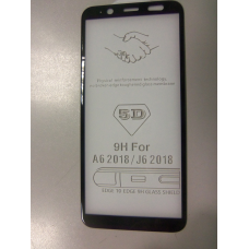 Захисне скло для Samsung Galaxy A6 plus 2018 5D на весь екран