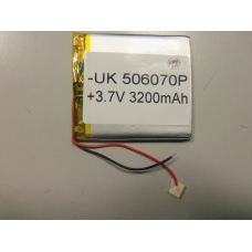 Внутрішній Акумулятор 5*60*67 (3200 mAh 3,7 V) 506070 AAA клас в Запоріжжі