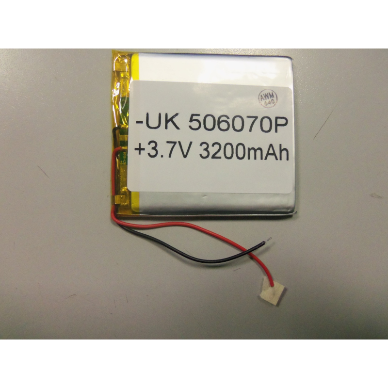 Внутрішній Акумулятор 5*60*67 (3200 mAh 3,7 V) 506070 AAA клас в Запоріжжі
