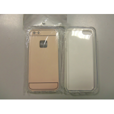 Чехол-накладка для iPhone 5 силиконовый прозрачный