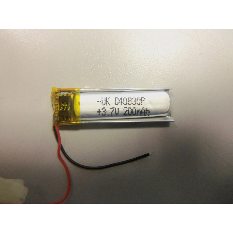 Внутрішній Акумулятор 3,6*7,8*31(200 mAh 3,7 V) 040830 AAA клас