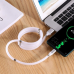Кабель для зарядки SuperCalla на магнітах Cable Lightning(iPhone), Білий, 2.4 А, model-D34