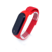 Ремінець для фітнес браслета MiBand 3/4 нейлон мі бенд 3/4 червоний