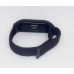 Ремінець для фітнес браслета MiBand 3/4 нейлон мі бенд 3/4 чорний