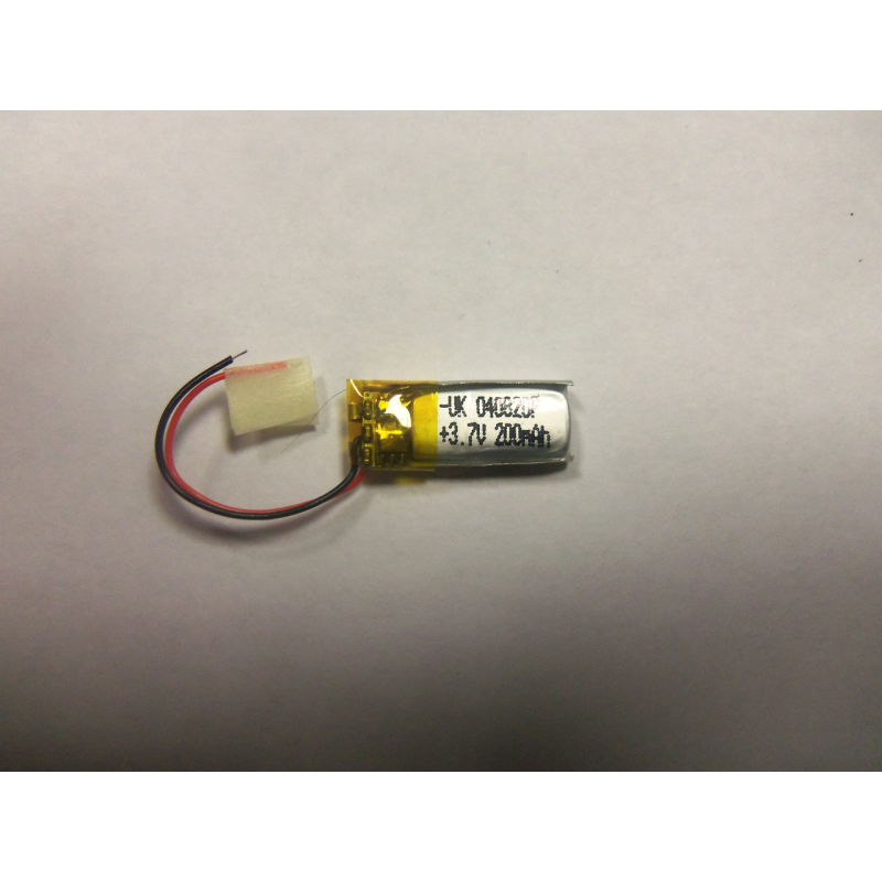 Внутрішній Акумулятор 3.5*8*21 (200 mAh 3,7 V) 040820 AAA клас