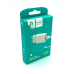 Адаптер живлення/Сітове ЗП DENMEN DC01V + кабель Micro USB (5V/2.1A/1USB) White