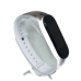 Ремінець силіконовий браслет Mi Band 5/6 мі бенд 5/6 пікселів білий