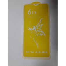 Захисне скло 6D Premium for Samsung A105 Galaxy A10 (2019)/M105 Galaxy M10 (2019) (0.33 mm) White