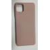 Чехол  Silicone Case (Full cover no logo) Samsung  М12 пудра