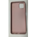 Чехол  Silicone Case (Full cover no logo) Samsung М12 пудра