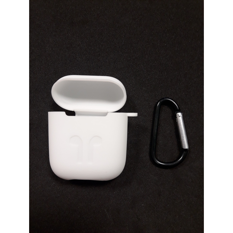 Чохол для навушників case Apple Airpods білий