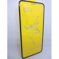 Захисне скло 6D PREMIUM для Iphone X /XS black чорний