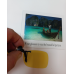 Накладка-кліпса на окуляри для водіїв (Polaroid) колір жовтий розмір L