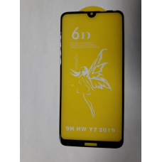 Захисне скло 6D PREMIUM Huawei Y7 2019 Black чорний