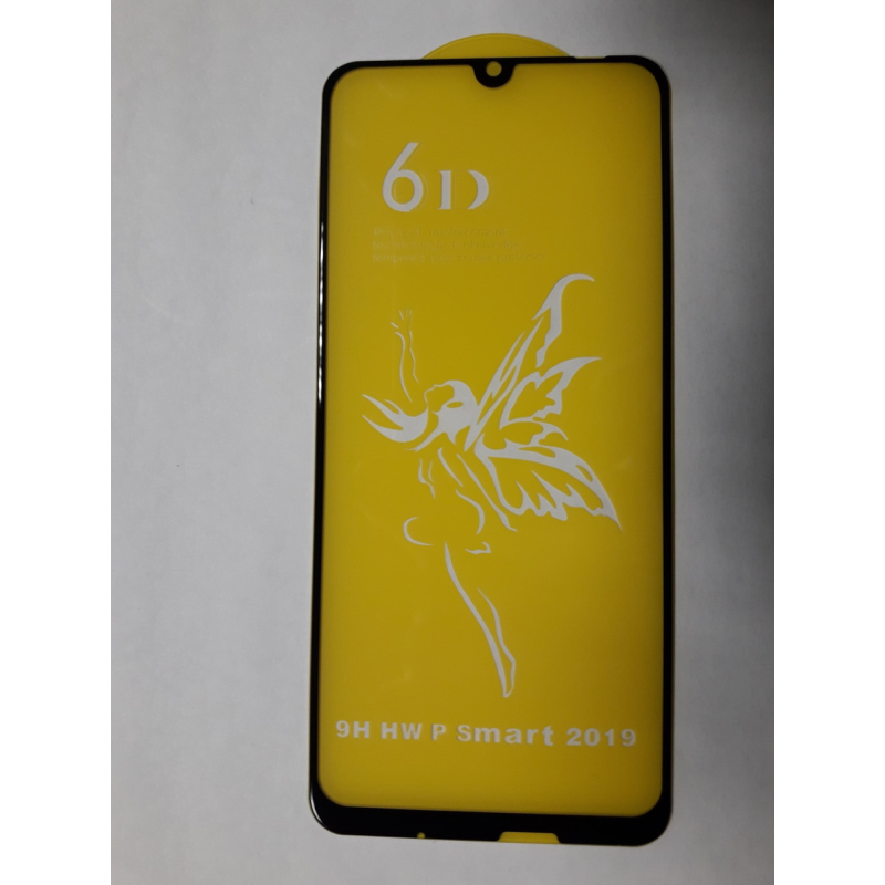 Захисне скло 6D Huawei P smart 2019 р Black чорний