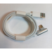 USB cable Type-C Mi (fast 6,0 A) тих пак білий підтримує функцію швидкого заряджання 33 wAt