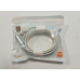 USB cable Type-C Mi (fast 6,0 A) тих пак білий підтримує функцію швидкого заряджання 33 wAt