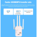 Бездротовий повторювач Wi-Fi, 300 Мбіт/с, підсилювач сигналу Wi-Fi, дводіапазонний подовжувач Wi-Fi 2,4G, 5G