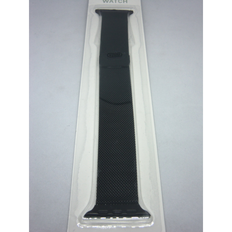 Ремешок Milanese Loop Band for Apple Watch 42 mm Black