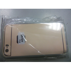 Чохол-накладка для iPhone 4 прозорий силіконовий