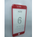 Захисне скло 4D Iphone 6plus Червоний