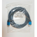 Кабель HDMI-HDMI (2.0V) 2K*4K 3 м Чорний із блакитним
