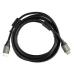 Кабель відео HDMI/HDMI 8K Ultra HD (7680x4320P), 3.0m, v2,1, круглий Black