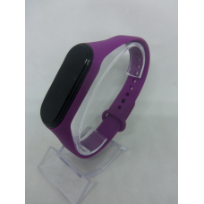 Ремінець силіконовий браслет Mi Band 3/4 MiBand 3/4 мі бенд 3/4 фіолетовий