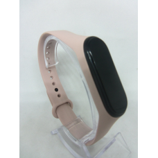 Ремінець силіконовий браслет Mi Band 3/4 MiBand 3/4 мі бенд 3/4 колір бежевий
